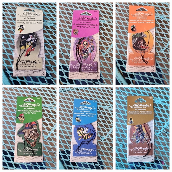 Ed hardy Car Air Freshner Love Is In The air series 24 Choices! - Picture 3 of 16